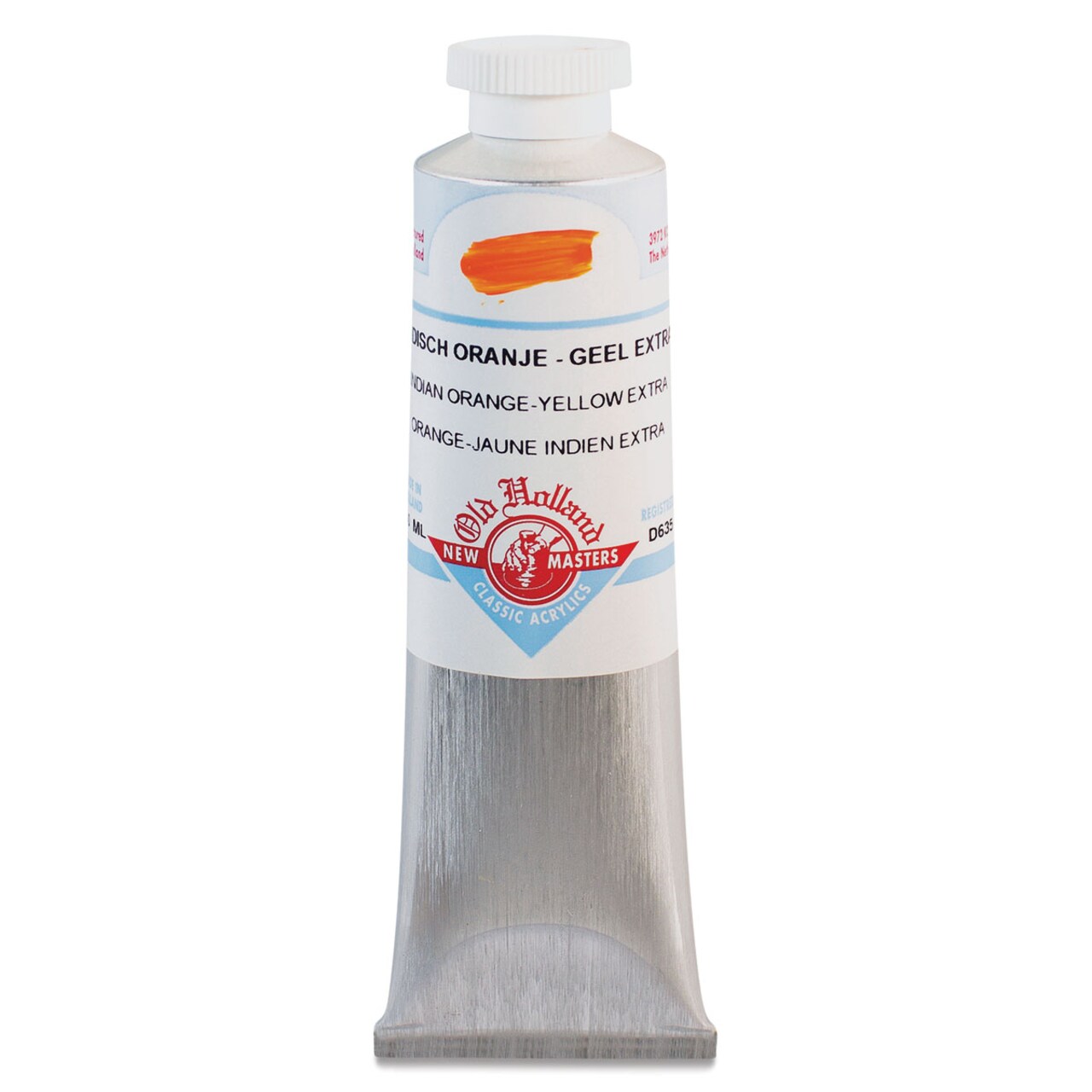 Old Holland New Masters Classic Acrylics - Indian Orange-Yellow Extra, 60 ml tube